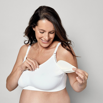 MEDELA Ultra tehotenská a dojčiaca podprsenka Keep Cool™ S béžová 1 ks (Dojčiace podprsenky) - obrázok 3/3