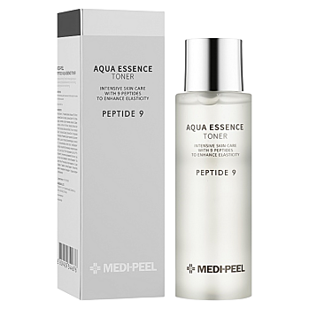MEDI-PEEL Peptide 9 Aqua Essence Hydratačné Tonikum na tvár 250 ml (Korejská tonika a esence)