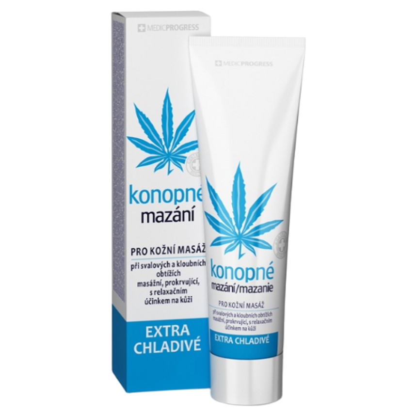 E-shop MEDICPROGRESS Konopné mazanie Extra chladivé 100 ml