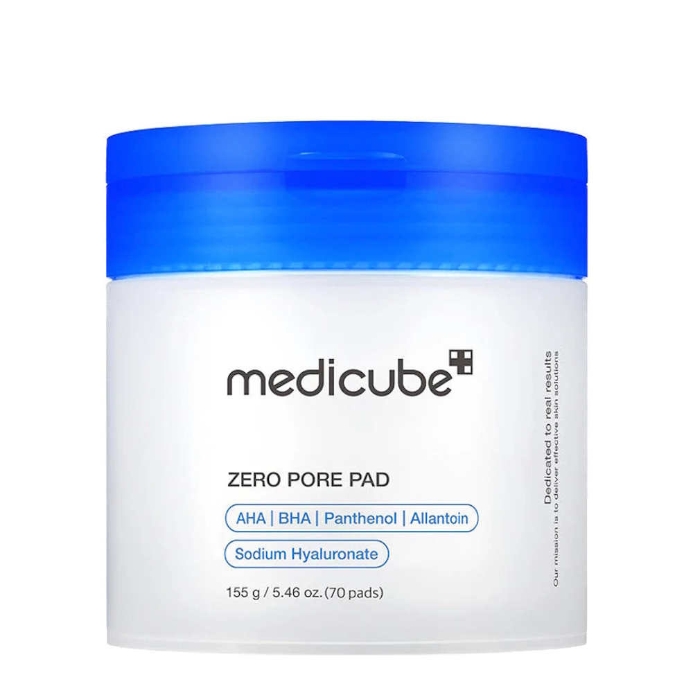 MEDICUBE Zero Pore Peeling Exfoliačné tampóny s AHA a BHA kyselinami 70ks