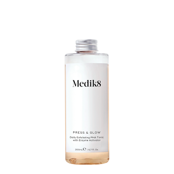 MEDIK8 Press & Glow náhradná náplň 200 ml (Čistiace pleťové vody) - Upokojujúci