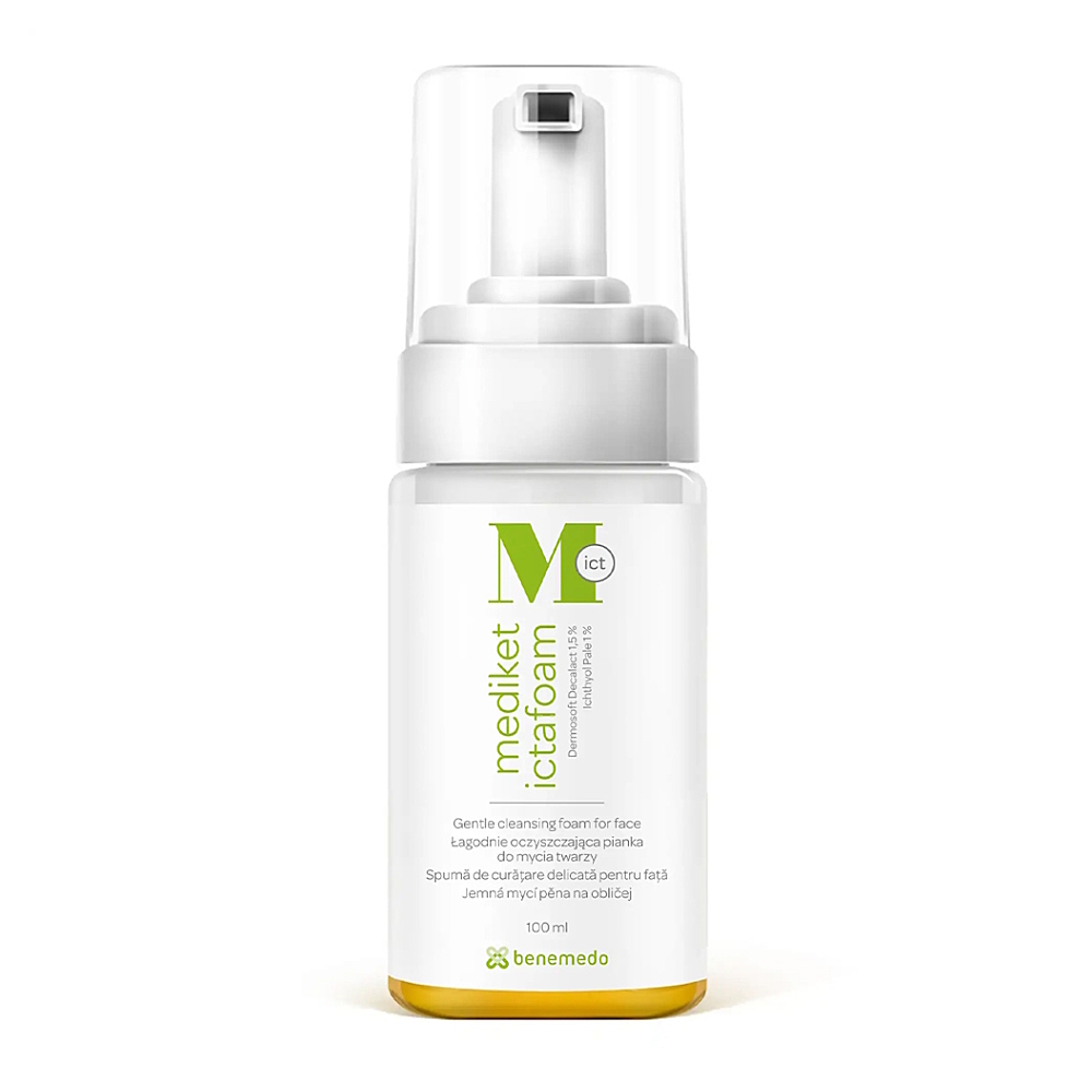 MEDIKET Ictafoam mycia pena Seborea 100 ml