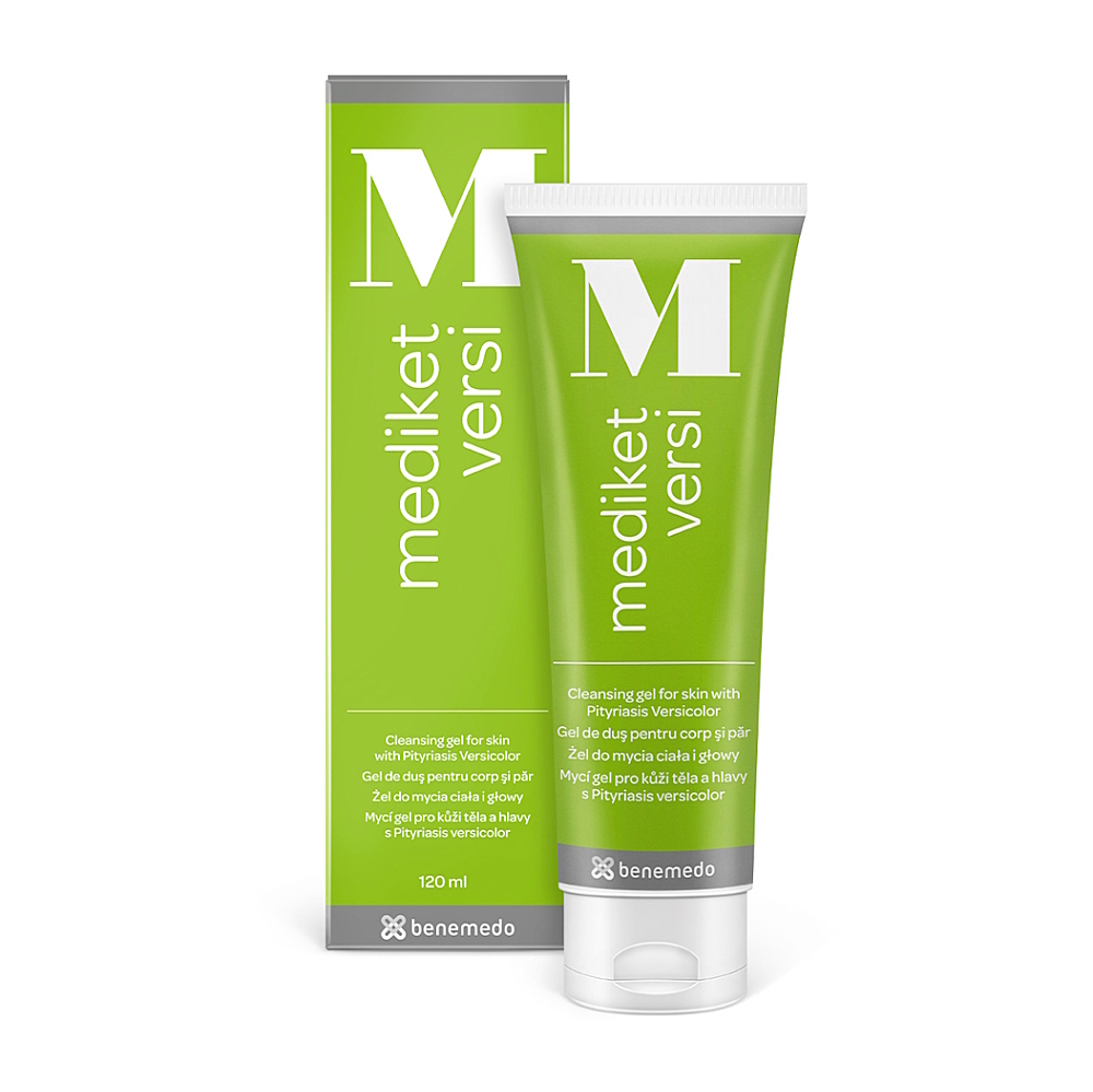 MEDIKET Versi umývací gél Pityriasis versicolor 120ml