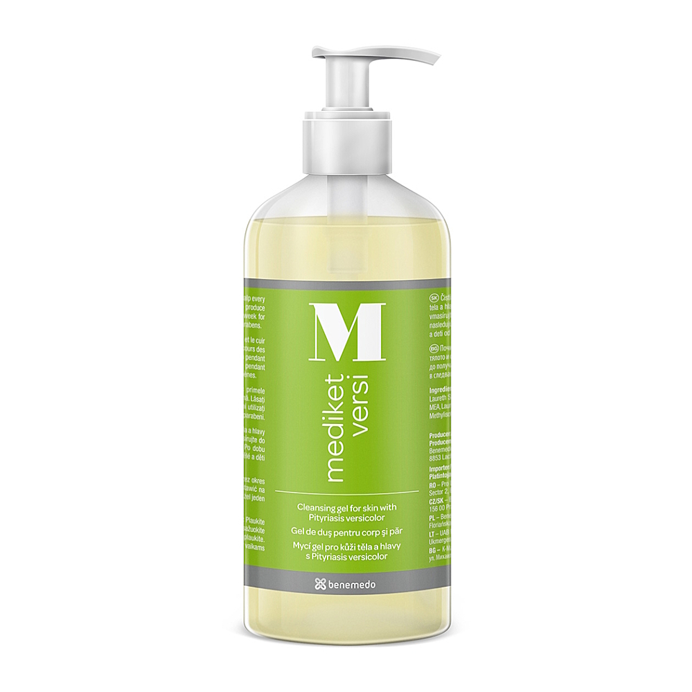 MEDIKET Versi umývací gél Pityriasis versicolor 500 ml kúpite na Mojalekaren.sk