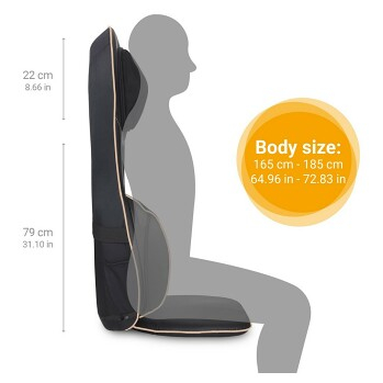 MEDISANA Shiatsu MC 825 Podložka masážna (Masážne prístroje a podložky) - obrázok 3/4