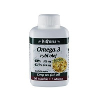 MEDPHARMA Omega 3 rybí olej forte 67 kapsúl