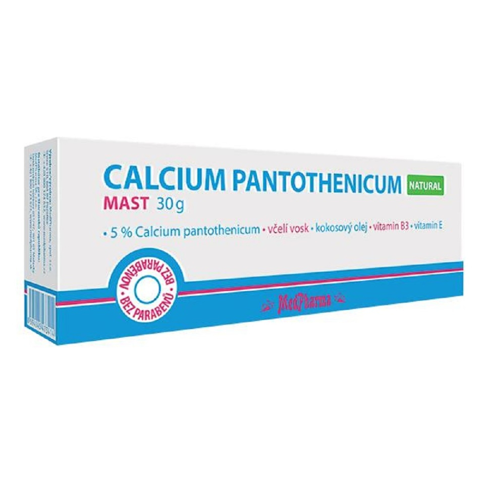 E-shop MEDPHARMA Calcium pantothenicum Natural masť 30 g