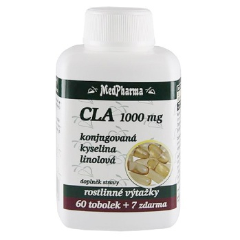 MEDPHARMA CLA 1000 mg - konjugovaná kyselina linolová 67 tobolek