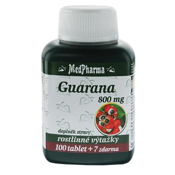 MEDPHARMA Guarana 800 mg 107 tabliet
