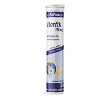 MEDPHARMA Horčík 150 mg + vitamín B6 20 šumivých tabliet