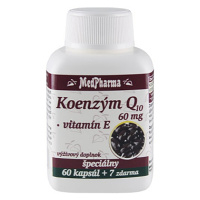MEDPHARMA Koenzým Q10 60 mg + vitamín E 67 kapsúl
