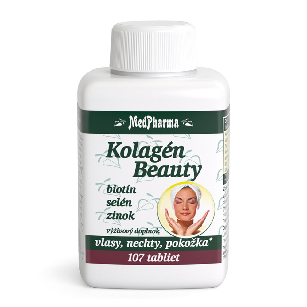 E-shop MEDPHARMA Kolagén Beauty biotín + selén + zinok 107 tabliet