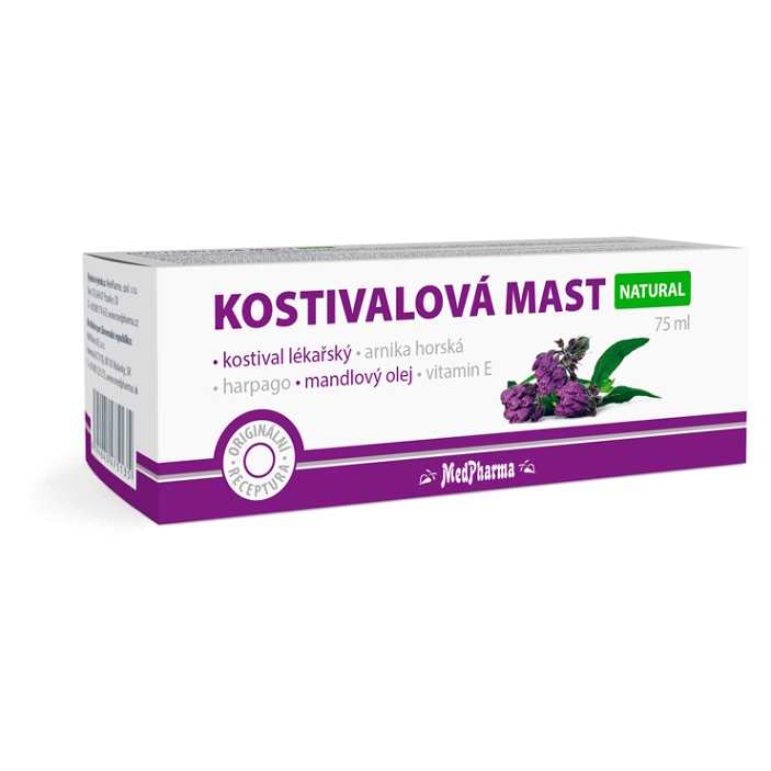 MEDPHARMA Kostihojová masť NATURAL 75 ml kúpite na Mojalekaren.sk