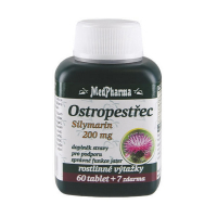 MEDPHARMA Pestrec Silymarin 200 mg 67 tabliet MEDPHARMA Pestrec Silymarin 200 mg 67 tabliet