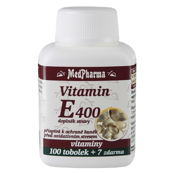 MEDPHARMA Vitamín E 400 107 kapsúl