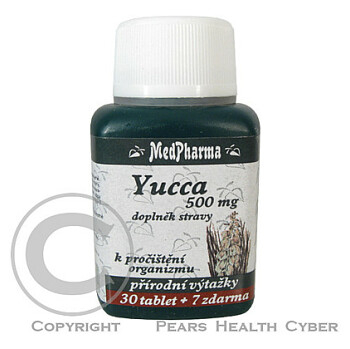 MEDPHARMA Yucca 500 mg 37 tabliet