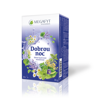 MEGAFYT Dobrú noc bylinný čaj 20 sáčkov