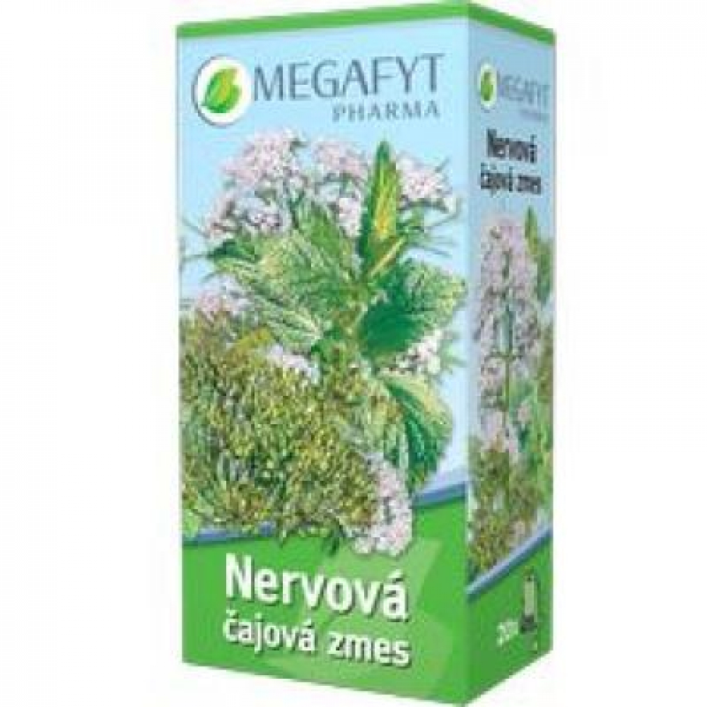Obrázok MEGAFYT Nervová čajová zmes záparové vrecúška 20x1,5 g