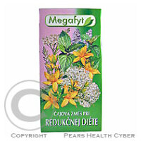 MEGAFYT Čaj pri diete 20 x 1,5 g nálevové sáčky