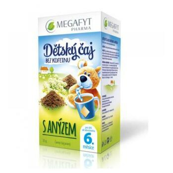 MEGAFYT Detský čaj bez kofeínu s anízom 20x1,75 g