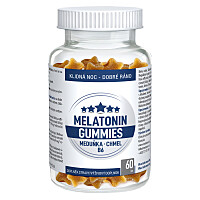 CLINICAL Melatonín Gummies 60 pektínových cukríkov