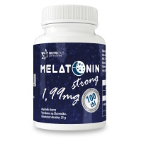 NUTRICIUS Melatonín strong 1,99 mg 100 tabliet