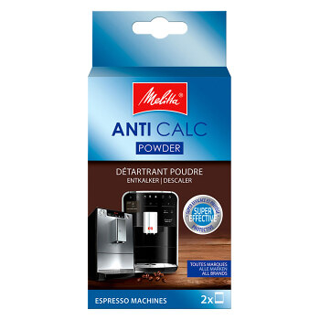 MELITTA Anti Calc Práškový odvápňovač pre plnoautomatické kávovary 2x40g