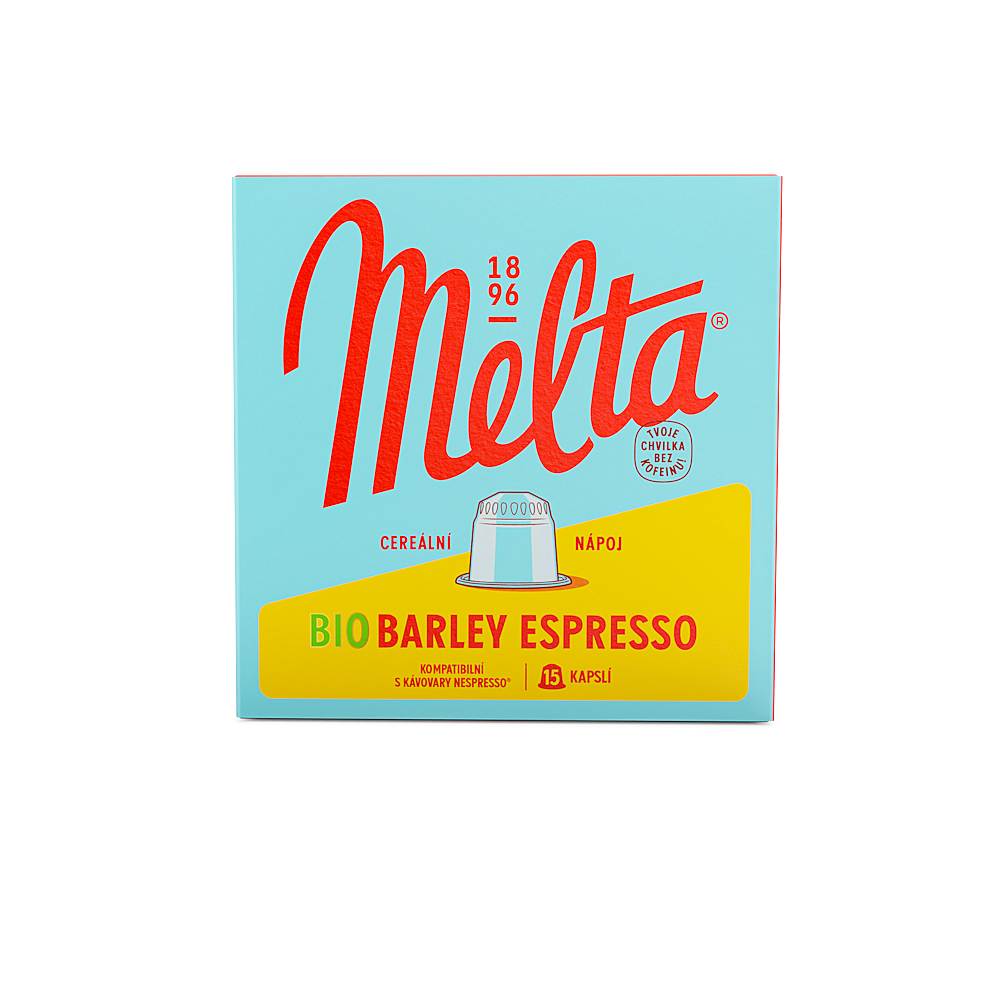 MELTA Barley espresso BIO 15 kapsúl