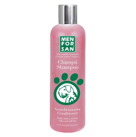 Ošetrujúci šampón s kondicionérom proti zachuchvalcovanie srsti 300 ml