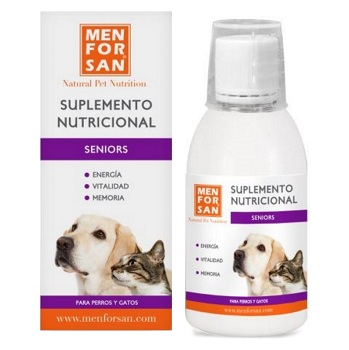 MENFORSAN Seniors - Pre seniorov - Tekutý výživový doplnok pre psov a mačky 120 ml