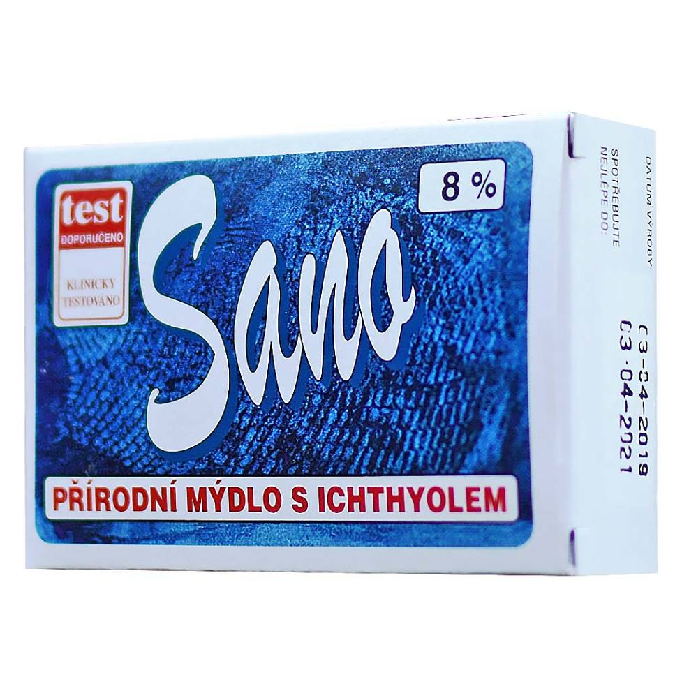 SANO - mydlo s ichtamolom 8% kúpite na Mojalekaren.sk
