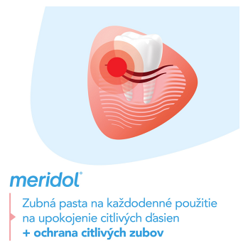 MERIDOL Complete Care Sensitive Gums &amp; Teeth Zubná pasta 75 ml (Zubné pasty na citlivé zuby a ďasná) - obrázok 2/4