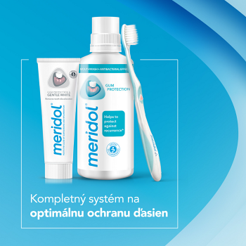 MERIDOL Gum protection Gentle White Zubná pasta pre ochranu ďasien a jemné bielenie 3x 75 ml (Bieliace zubné pasty) - Čistiace, Ochranný - obrázok 4/4