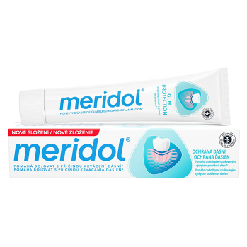 MERIDOL Gum protection zubná pasta na ochranu ďasien 75 ml (Zubné pasty na citlivé zuby a ďasná) - Ochranný, Protizápalový, Antibakteriálne, Klasické - obrázok 1/4