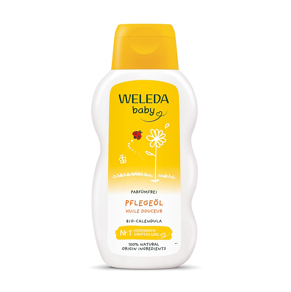 WELEDA Nechtíkový olej bez parfumácie 200 ml