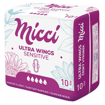 MICCI Ultra s krídelkami 10 kusov