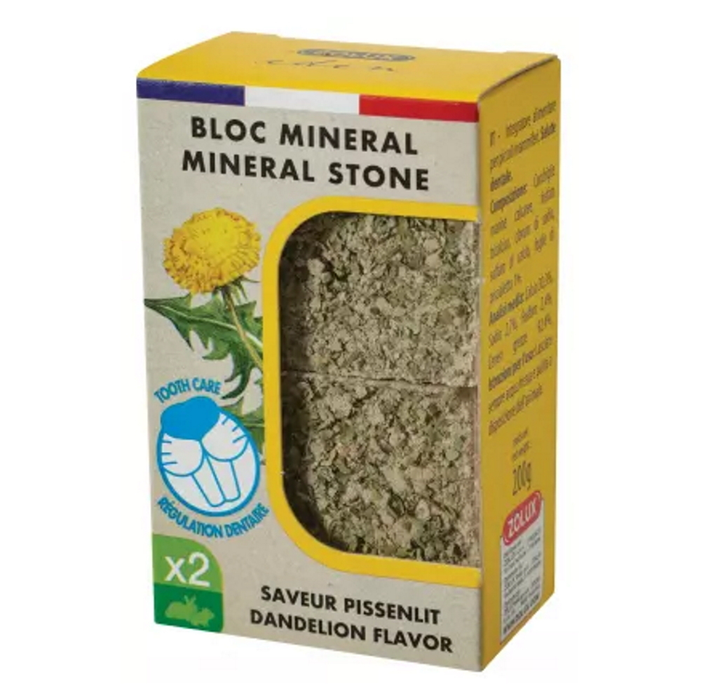 E-shop ZOLUX Eden minerálny kameň hlodavce púpava 2 x 100 g