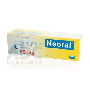 SANDIMMUN NEORAL 50 mg cps 1x50 ks