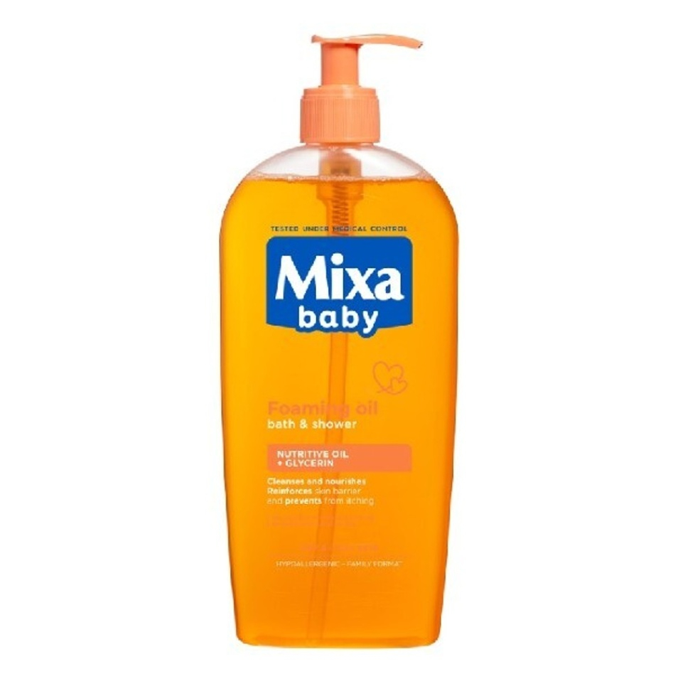 E-shop MIXA Baby olejový gél kúpeľ 400 ml