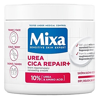 MIXA Telový krém Urea Cica Repair+ 400 ml (Telové krémy) - Hydratačný