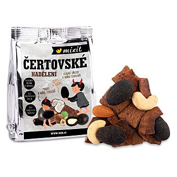 MIXIT Čertovské nadelenie do vrecka 80 g (Orechové zmesi) - Sladké