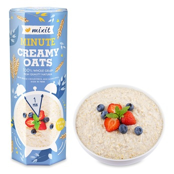 MIXIT Creamy oats minútové ovsené vločky 750 g (Vločky) - Ekologické, Prírodné