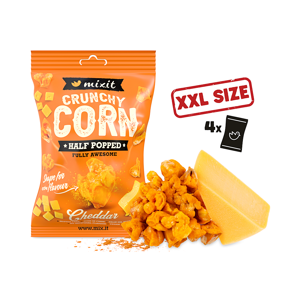 MIXIT Crunchy corn cheddar 175 g