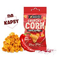 MIXIT Crunchy corn peri peri a kajenské korenie do vrecka 40 g
