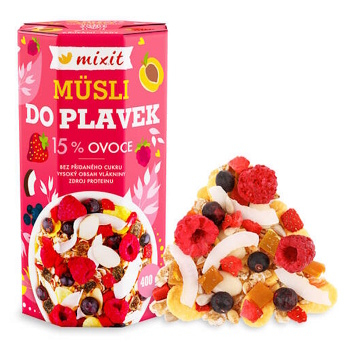MIXIT Do plaviek 400 g (Müsli zmesi) - Lyofilizované, Prírodné