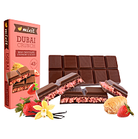 MIXIT Dubajská čokoláda s jahodovou náplňou 70 g