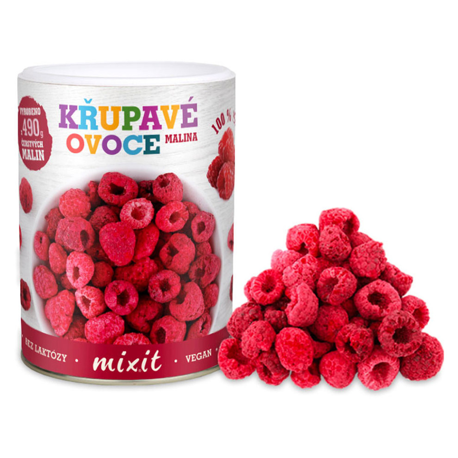 MIXIT Malina chrumkavé ovocie 70 g kúpite na Mojalekaren.sk