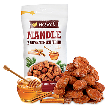 MIXIT Mandle z adventných trhov 60 g (Mandle) - Sladké