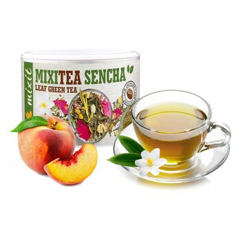 MIXIT Mixitea zelený čaj sencha broskyňa 65 g