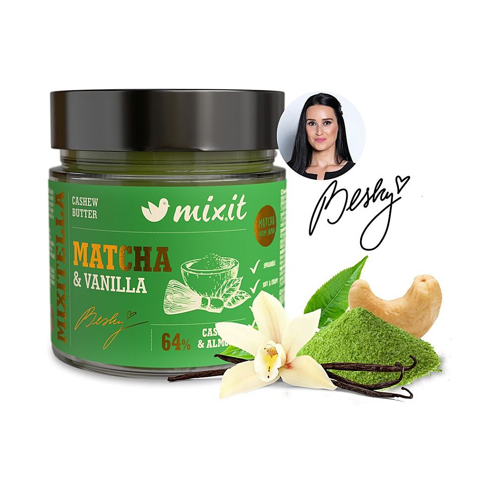 MIXIT Mixitella matcha s vanilkou 220 g
